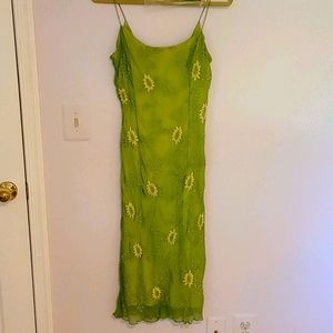 Adrianna Papell evening silk sheath dress